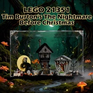 Full Transparent Acrylic Box Display Rack Gundam Collection LEGO 21351 Tim Burtons Nightmare Before 