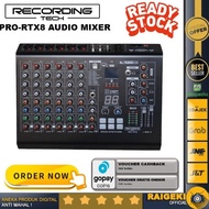 Ada Recording Tech Pro-RTX8 8 channel professional audio mixer