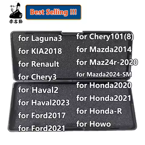 Lishi 2 in 1 Tool for Laguna3 Kia2018 Renault Chery3 Haval2 Haval2023 Ford2017 Ford2021 for Chery101