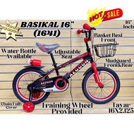 BASIKAL KANAK-KANAK SAIZ 16 INCI UNTUK UMUR 4-7 TAHUN xeccon BICYCLE 16'' INCH -1641/Basikal budak/b