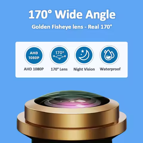 170° AHD Fisheye Car Front View Camera For Audi A3 8P A6 C7 C6 A4 B8 B6 B9 A1 TT MK2 A8 D3 Q7 4L Q3 