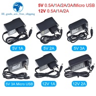 100-240V AC to DC Power Adapter Supply Charger adapter 5V 12V 1A 2A 3A 0.5A EU Plug 5.5mm x 2.5mm Plug Micro USB for Arduino