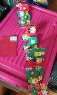 全新2002 Hello Kitty merry christmas賀卡可作擺設
