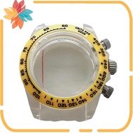 39MM Watch Case Sapphire Glass Case for Quartz VK63 Movement Cases Wearable Watch Accessories