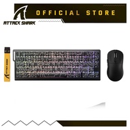 ATTACK SHARK X68HE Magnetic Keyboard With X3 Gaming Mouse Set