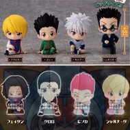 全職獵人 Hunter x Hunter 坐下隊 扭蛋 Vol.1 Vol.2 共2套 小岡 基路亞 雷歐力 會長 古拿比加 一番 Goodsmile 黏土人 WCF 景品 Furyu 模型 DXF 