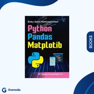 Gramedia Medan - The Magic Book of Python Pandas Matplotlib Programming Python Programming