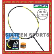 Yonex Arcsaber 7 Play Badminton Racket (C/W Yonex BG5 Match String & Overgrip)