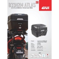 GIVI ATLAS MONOLOCK TOPCASE BLACK B33N2M BOX / Givi Atlas B33 N2M 33Litre Box / Kotak Givi