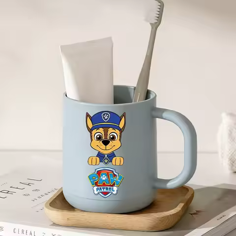 400ml Paw Patrol Toothbrush Cups Anime Chase Skye Plastic Mouthwash Cup Cartoon Dogs Bathroom Tooth 