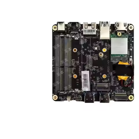 Mini Host Industrial Computer Without CPU, Dual Gigabit Ethernet Port Support 5500U 5600H 5800H 5825