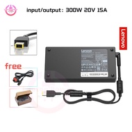 Lenovo 300W 20V 15A Charger Adapter for Legion 5 16IRX9 15ACH6H 15ACH6A 15ARH7H 15IAH7H 15ITH6H 17AC