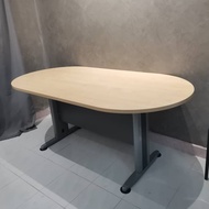 Oval Shape Meeting Table Conference Table (6 Feet/8 Feet) - Home & Office System - V-T Series