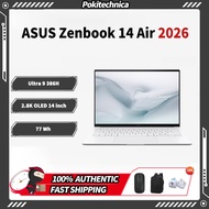 ASUS Zenbook 14 Air 2026 Ultra 7 356H / Ultra 9 386H 2.8K OLED 14 inch 77 Wh ASUS Zenbook S14