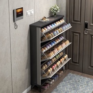 Flip Shoe cabinet ,Shoe Cabinet Outdoor With Door, Tall Slim Shoe Cabinet Slim Narrow,Ultra Thin Sho
