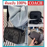 coach sling bag man Classic Presbyopic Double Zipper Camera beg lelaki