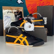 PREMIUM QUALITY ️ONITSUKA TIGER MEXICO 66 BLACK HONEY GOLD