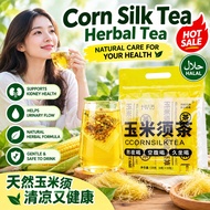 Halal Corn Silk Tea 5g x 15 Tea Bags Natural Herbal Drink Supports Blood Sugar Blood Pressure Diuret