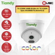 Tiandy TC-C320N 1ANB-28 IP Camera (old name: TC-C320N Spec:AK/I3W/E/Y/2.8mm/V2.0) has color, with 2M