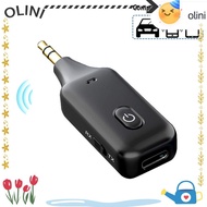 OLINI Wireless Receiver Transmitter Car Speaker A2DP 3.5mm Aux Jack Bluetooth 5.1