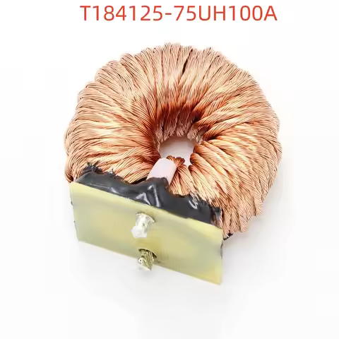 Energy Storage Inductor T184125-75uh100a High Current New Energy Photovoltaic Power Ring Magnetic Ri