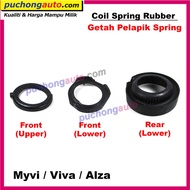 Perodua Viva Alza Myvi Old Myvi Lagi Best - Front / Rear Coil Spring Rubber Getah Pelapik Spring Dep