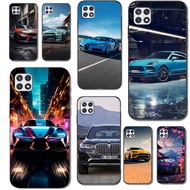 For Samsung A22 A22S 5G Case 6.6inch For Samsung Galaxy A22S 5G Back Cover GalaxyA22S GalaxyA22 A 22 5G black tpu case car Sport Funda