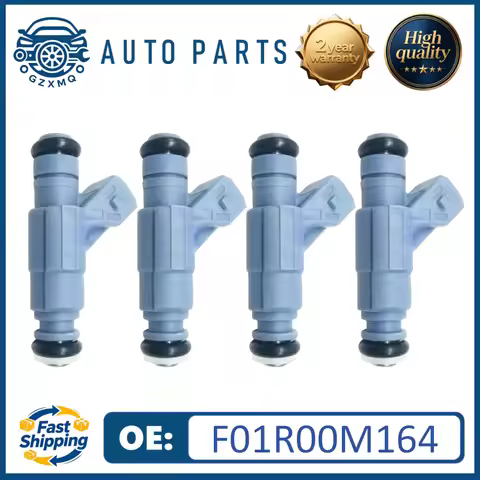 4pcs F01R00M164 Fuel Injectors for Chery E3477 1.6L Wuling BYD BYD F3 Xiali # DHMK-8170