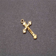 10pcs Alloy Catholic General Small Jesus Cross Jesus Cross Necklace Bracelet Pendant