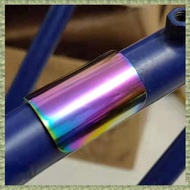 (J K Y Z)Folding Bike Frame Sticker for  Bicycle Rear Fork Accessories