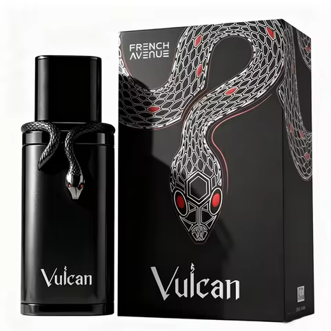 New black snake Vulcan Feu and Vulcan Baie French Avenue 100 ml Fragrance World Perfumes for Luxury 