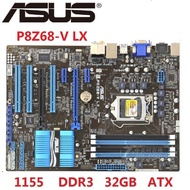 FOR ASUS P8Z68-V LX Motherboard DDR3 32GB Cpu i7/i5/i3 PCI-E 2.0 มีฝาหลัง