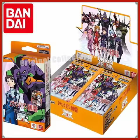 Original Bandai UNION ARENA Cards TCG Trading Game The Realm of Fighting New Century Gospel Warrior 