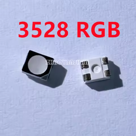 1000pcs X 3528 RGB SMD LED 3528RGB Highlight Red green blue three color full color LED patch lamp be