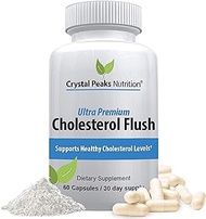 Cholesterol Supplement - All-Natural Ingredients to Support Health HDL and LDL Colesterol Levels. Supports Arteries, Heart Health &amp; Circulation. 60 Capsules