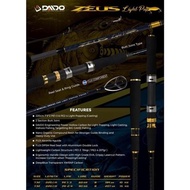 Ready || Joran Daido Zeus Light Popping 220Cm Rod Pancing Laut Casting