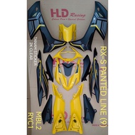 HLD COVERSET RSX (KUNING RSX) TANAM STICKER