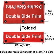 Funny Dog Leash Sleeve Stay Back Protective Dog Dog Leash Wrap Wrap Alert Hanging ID Patch Tag Pet B