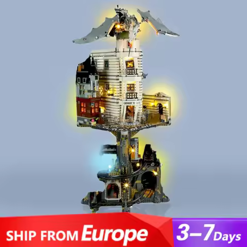 LED LIGHTING Kit for LEGO 76417 Gringotts Wizarding Bank-Collectors Building Block Lights (NO Blocks