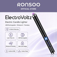 RONSOO ElectroVoltz Electric Candle Lighter | USB Rechargeable | Windproof & Flameless & BBQ Igniter