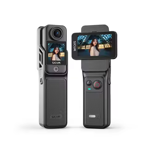 SJCAM C400 Detachable 4K Action Camera 3-in-1 ,with Handheld Controller & Rotatable Screen, 6-Axis E
