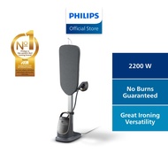 PHILIPS All-in-One Ironing Solution 8500 Series Stand Steamer AIS8540/80, 2200W, No Burns Guaranteed, Iron Head