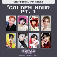 1pcs - [ATEEZ] GOLDER HOUR PT. 1 UNOFFICIAL PHOTOCARD [2]
