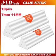 JLD 7MM-11MM Glue Stick 10pcs Refill Glue Gun Non-toxic Glue Stick Refill Glue Gun
