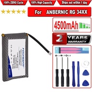 HSABAT 2800mAh~4500mAh Game Console Battery for ANBERNIC RG 300 RG 280V RG280V RG300 34XX RG34XX 34X