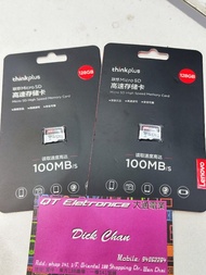 thinkplus by Lenovo Micro SD Card 記憶卡 micro sd 128gb 高速 100mb