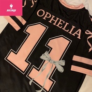 customized Fully sublimated men's and women's T-shirt COQUETTE RIBBON jersey coquette customized nam
