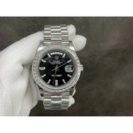 904L DayDate DayDate 40mm Sapphire Mirror Glass Three Bead Strap 2836 Movement