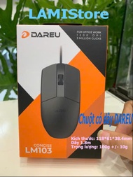 Chuột có dây DAREU Concise LM103 chính hãng kết nối USB