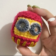 鉤織minionsbob 匙扣（小龍蝦扣）